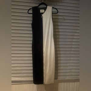 FAUSTO PUGLISI FULL ZIP UP DRESS SIZE 42 NWT